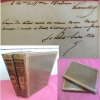 JOCELYN /  ENVOI AUTOGRAPHE & SIGNATURE de LAMARTINE 1836 2/2 vols EO. Alphonse de Lamartine