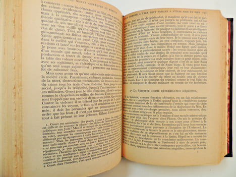 Œuvres complètes de Jean Genet. Gallimard 1953. Reliures pleine peau. Jean Genet