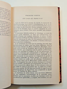 Mexique. R. Girard. le Polpol-Vuh, histoire culturelle des Mayas-Quichés