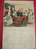 Lettre manuscrite d'un soldat à ses parents . VIE MILITAIRE REGIMENT 1905 / Lettre manuscrite d'un soldat à ses parents 