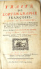 1770. Traité de l'orthographe Françoise en forme de Dictionnaire. M. Restaut