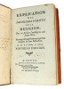 1782. Pierre Collot. Explication des premières vérités de la Religion. Pierre Collot