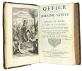 1683. Office de la Semaine Sainte à l'usage de Rome. 