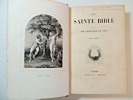 La Sainte Bible traduite par Lemaistre de Sacy. Gravures et carte couleur 4/4. Lemaistre de Sacy.