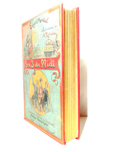 Cartonnage. Edgar Monteil. Les 3 du Midi Édition illustrée par Robida