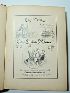 Cartonnage. Edgar Monteil. Les 3 du Midi Édition illustrée par Robida