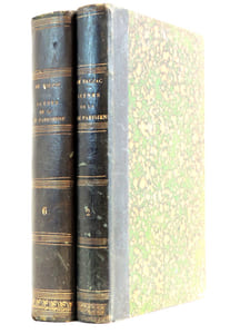 Balzac. La comédie humaine. Scènes de la vie Parisienne. Etude de moeurs. 2 vol