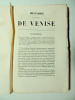 Comte Daru. Histoire de la République de Venise. 1840. Comte Daru