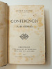 Vie Parisienne. Ernest Legouvé. Conférences Parisiennes 1872. EO.  Ernest Legouvé