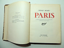 Henry Bidou. Paris 10 Plans, 132 Illustrations, dont 57 photographies. 1/359. Henry Bidou