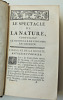 1770. Pluche. Spectacle de la nature, l'Homme en Société. 30 planches. Abbé Pluche.