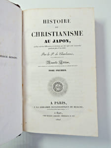 Charlevoix Pierre-François-Xavier de Histoire du christianisme au Japon. 2 vols