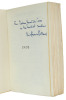 Envoi autographe M. Romain Rolland. Inde Journal 1915-1943. Nouvelle Edition. Romain Rolland