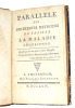 1764. Antoine.Parallèle des méthodes de traiter la maladie vénérienne. ( rare). Louis Antoine ( 1723-1792)