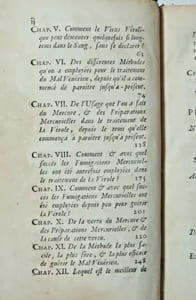 1763. Astruc. Médecine. Contagions & Traitements des maladies vénériennes.