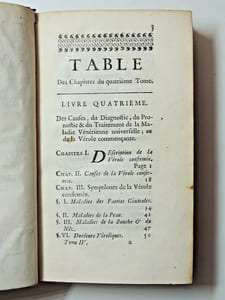 1774. Astruc. Causes, diagnostics & pronostics des maladies vénériennes.