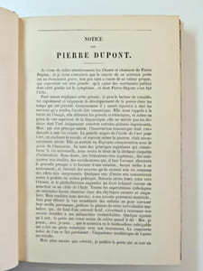 Chants et Chansons ( Poésie et Musique ) Pierre Dupont 3/3 vols. 1851. EO