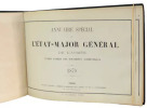 Militaria. Annuaire spécial de l’état-major général de l'armée, 1879 ( rare). 