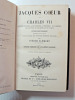 Etude historique du XVe siècle. Pierre Clément. Jacques Cœur et Charles VII. Pierre Clément