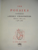 LES POESIES COMPLETES DE HENRY CHARPENTIER Edition définitive (1906-1952). HENRY CHARPENTIER