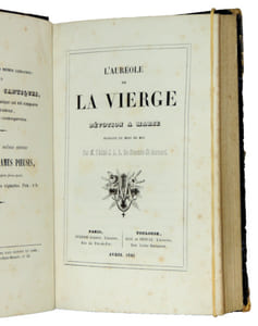 Mysticisme. L’Auréole de la Vierge. Abbé de la Grenade St Bernard 1841