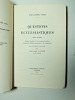 Alexandre Vinet. Questions ecclésiastiques. Alexandre Vinet