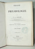 Medecine. F.A Longet. Traité de physiologie. 2/2 vols. Planches en taille douces. F.A Longet