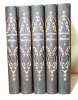 Lot. Œuvres de Molière 5 vols. Avec notices historiques & littéraires 1826. Molière