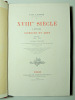 XVIIIe siècle. Lettres, sciences et arts. Paul Lacroix