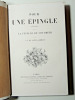  Pour une épingle, légende suivi de la feuille de coudrier. J.T de Saint-Germain ( Jules-Romain Tardieu).