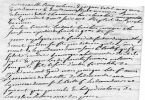 1767. Manuscrit signé Vieux Français région Auvergne. avec Cachet.. 