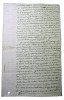 1778. Document échanges de Terres de vignes Brunet/Girardeau. 