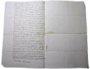 1778. Document échanges de Terres de vignes Brunet/Girardeau. 