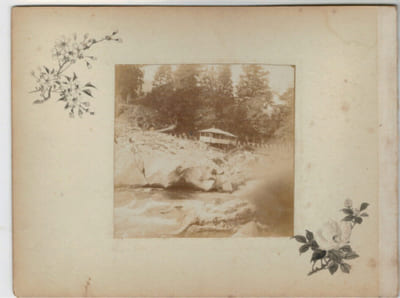 Japon.Japan .2 Photos Albuminées. Pagode et cimetière. 1880
