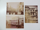 Lot photos 15 anciennes albuminées. Italie, Venise. Place St Marc, Palais... 