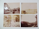 Lot photos 15 anciennes albuminées. Italie, Venise. Place St Marc, Palais... 