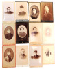 Lot photos anciennes cdv Femmes du XIXe siècle. 