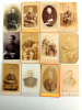 Lot photos anciennes cdv XIXe Militaire Guerre 14/18 (2). 