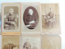 Lot photos anciennes cdv XIXe Militaire Guerre 14/18 (2). 