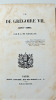 Vie de Grégoire VII. 1073-1085. Pierre-Antoine de Vidaillan (1798-1876)