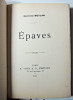 Épaves ( rare). Edition Vivès 1903. Henriette Meylan