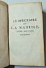 Le spectacle de la nature, de la démonstration évangélique.  Abbé Pluche