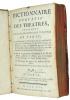 Dictionnaire portatif des théâtres contenant l'origine des différens théâtres de Paris. Antoine de Léris