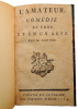 L'Amateur, comédie en vers en un acte. Nicolas-Thomas Barthe