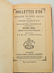 Paillettes d'or