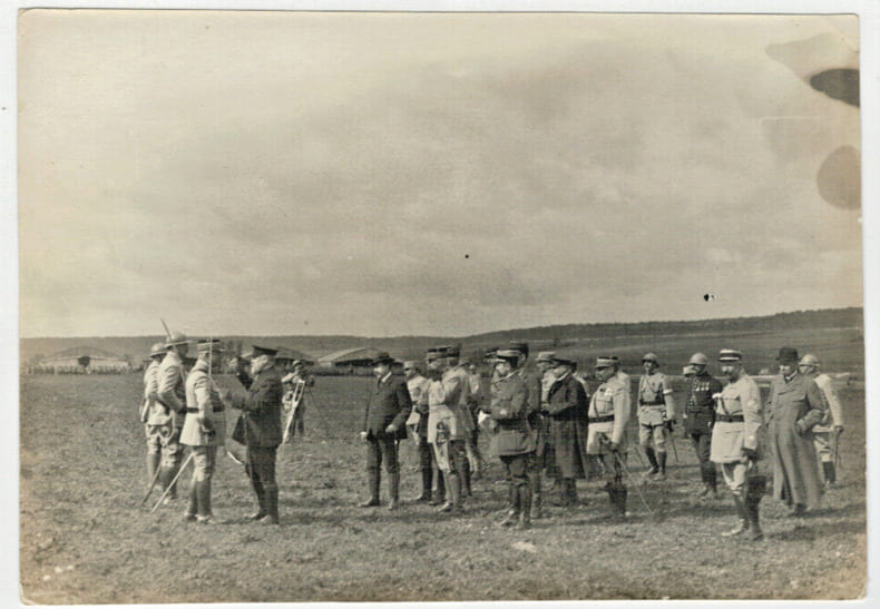 Le pr&eacute;sident Raymond Poincar&eacute;. Remise de m&eacute;daille. Raymond Poincar&eacute; 