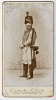 Empire. Photo gde cdv. dédicacée Vicomte Gaétan de Milleau 1895.. Vicomte Gaétan de Milleau 