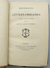 Lettres Persanes. Librairie des bibliophiles 1886. Montesquieu