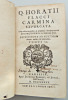 Flacci carmina expurgata. Horace. Quintus Horatius Flaccus (dit) Horaceo