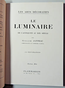 Le luminaire de l'antiquité au XIXe siècle